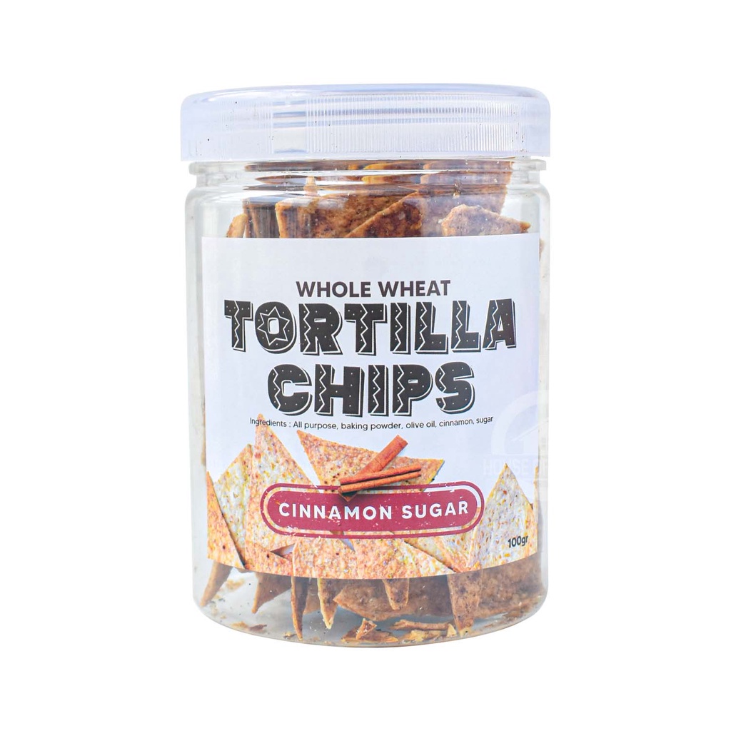 Whole Wheat Tortilla Chips 100 Gr