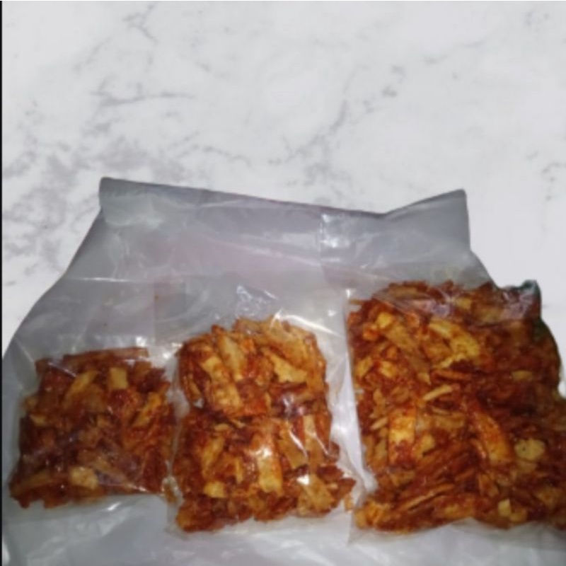 

Keripik Singkong Lengkat Pedas Manis 1 Kg