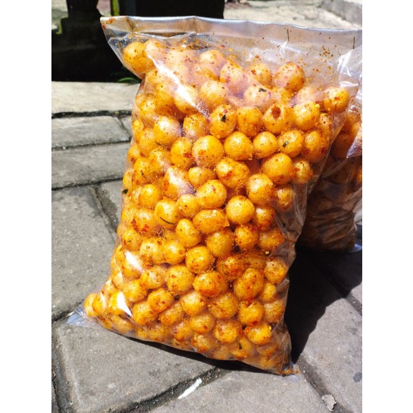 

Classica2106 Cimol Kering-Endog Lewo 1000Gr(1Kg) - Rasa Pedas Dan Original Gurih Renyah Kriuk -