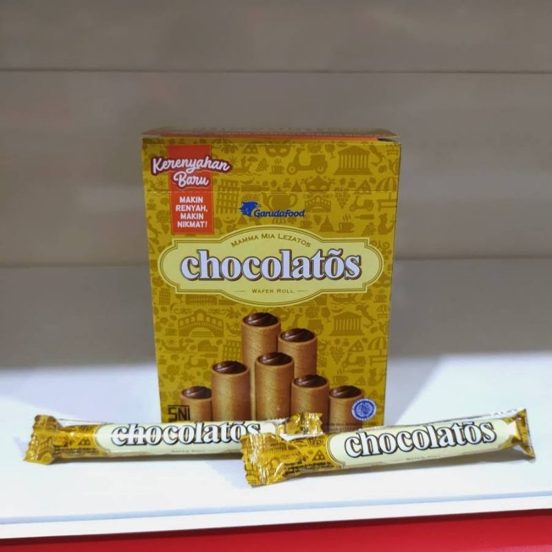 

Chocolatos 1 Box Kotak Isi 24pcs x 9gr