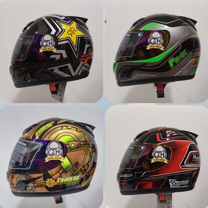 HELM JPN TANDUK JPN FULL FACE HELM FULL FACE MURAH HELM JPN MURAH SNI