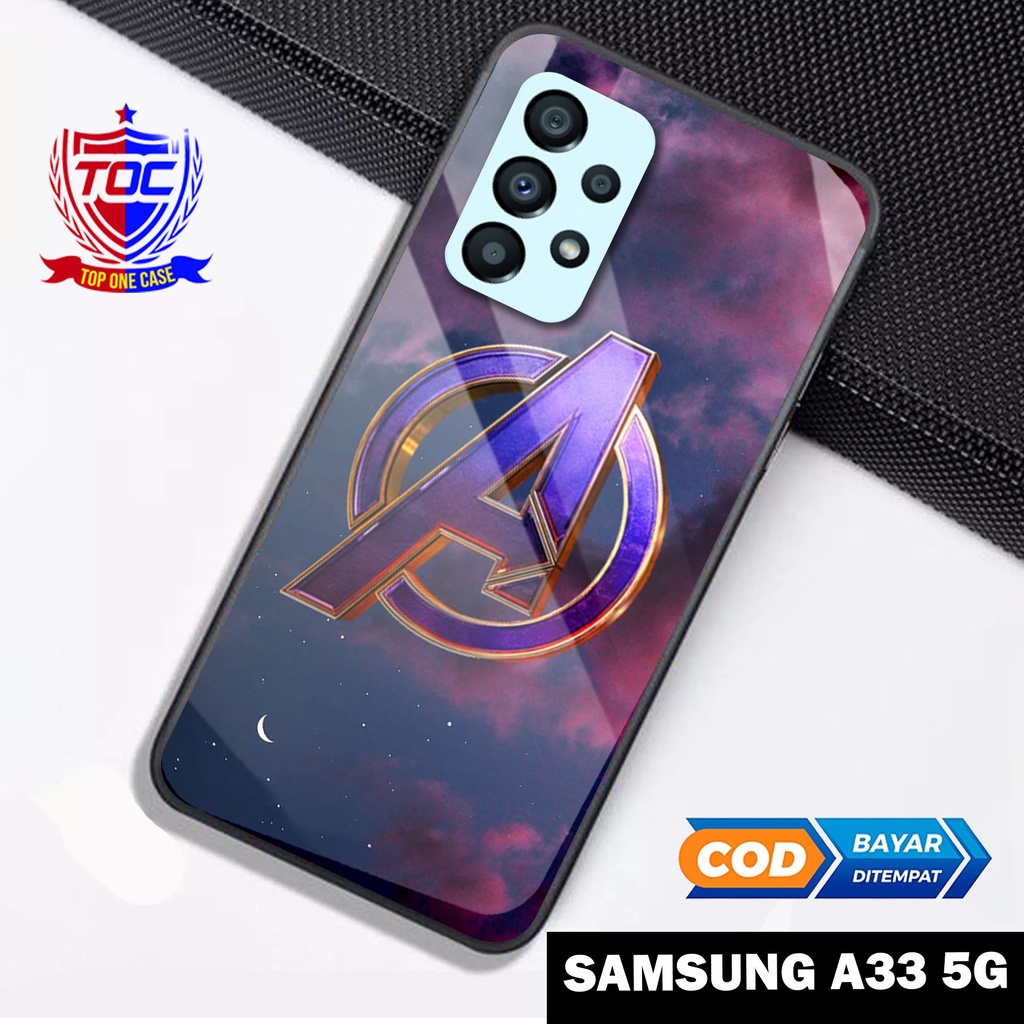 Case SAMSUNG A33 5G - Casing SAMSUNG A33 5G Terbaru Top One Case [ MOTIF AVG ] Casing Hp SAMSUNG A33