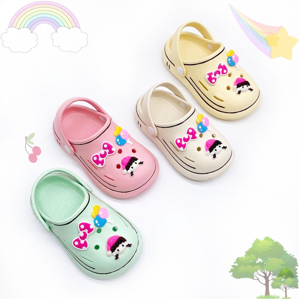 Sandal Selop Anak Perempuan Sandal Baim Berkarakter Lucu Terbaru Kekinian Uk.20-31