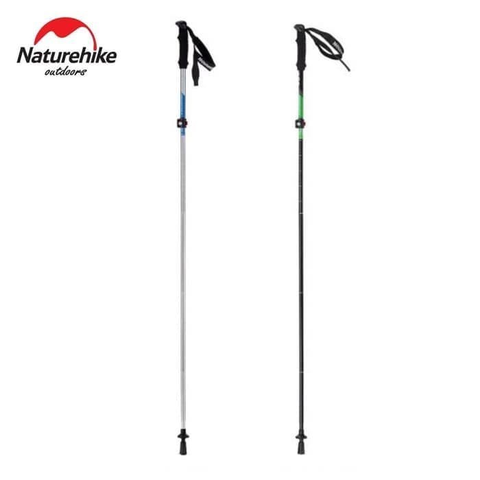 Terlaris Trekking Pole Lipat Naturehike 5-Node Tongkat Pendaki Nh15A023-Z