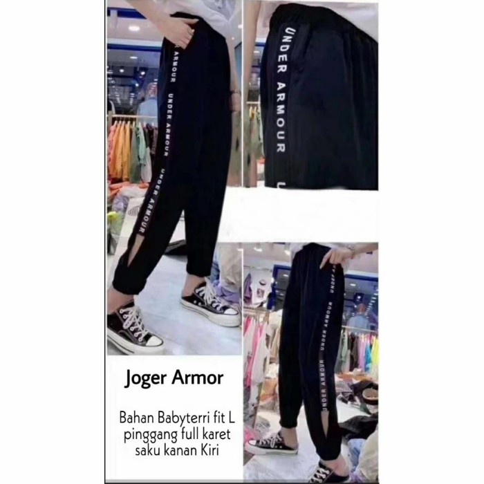 CELANA OLAHRAGA WANITA/ TRAINING WANITA TERBARU//JOGGER ARMOR