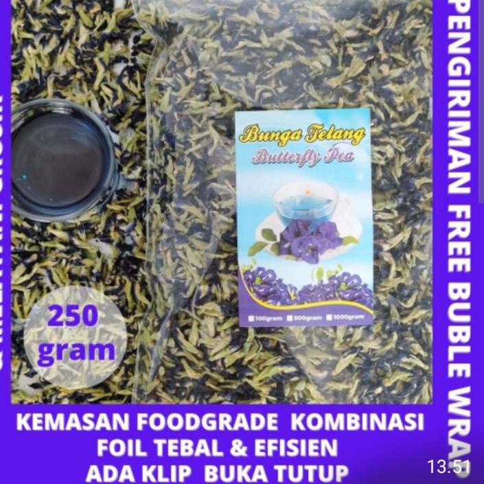 

➨ Bunga Telang Organik 250 gram 500gram 1000gram ۞
