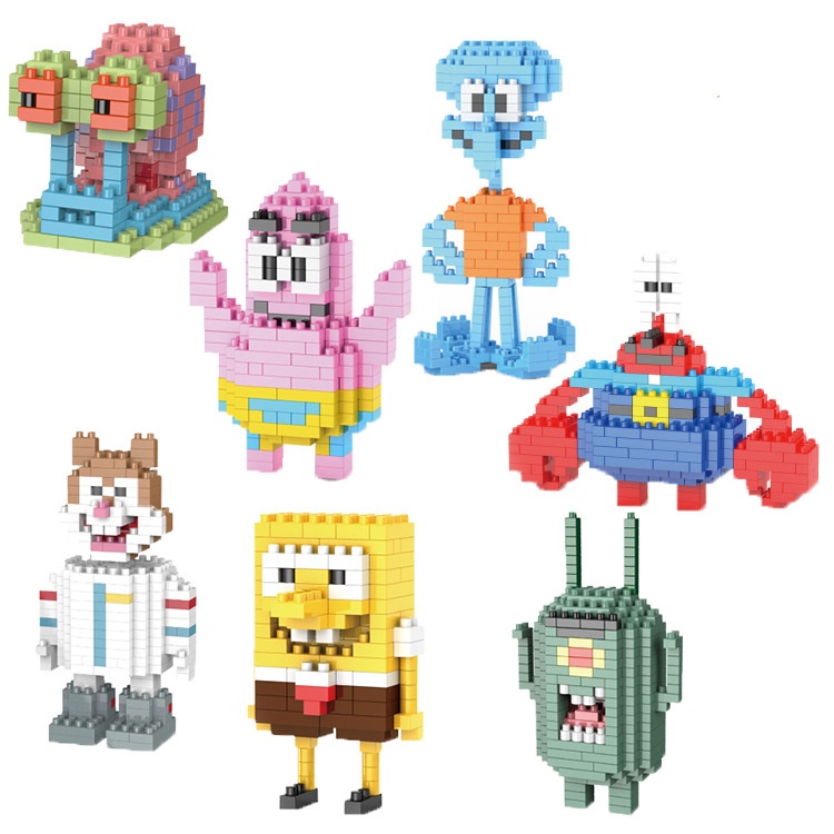 Balok Bangunan Lego SpongeBob LNO Diamond (SpongeBob)