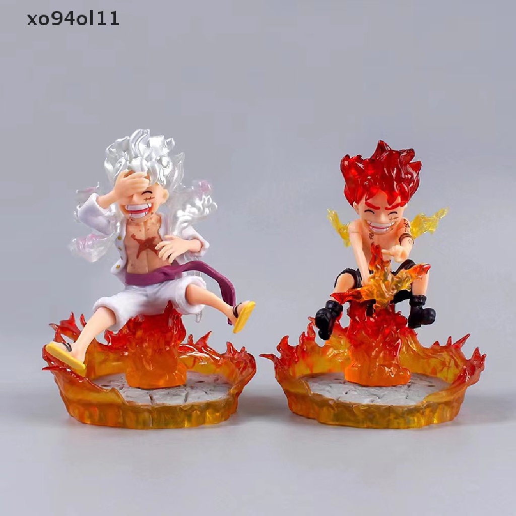 Xo One Piece Figure Nika Luffy Gear 5q Versi Patung Action Figure Anime Figurine OL