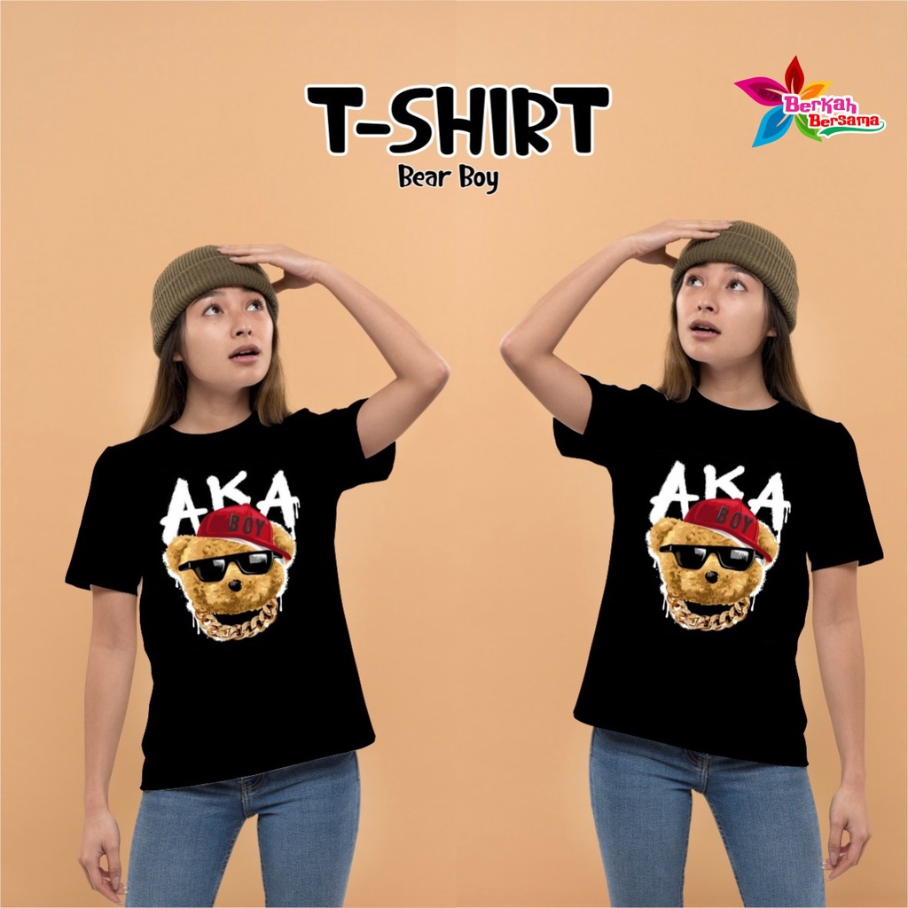 BAJU KAOS SHIRT PRIA WANITA UNISEX STREETWEAR KAOS SURFING PAKAIAN ATASAN CEWEK COWOK TSHIRT BB7223