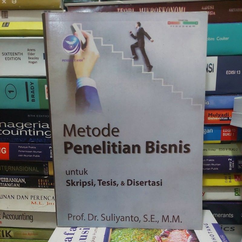 

metode penelitian bisnis untuk skripsi tesis & dan disertasi suliyanto