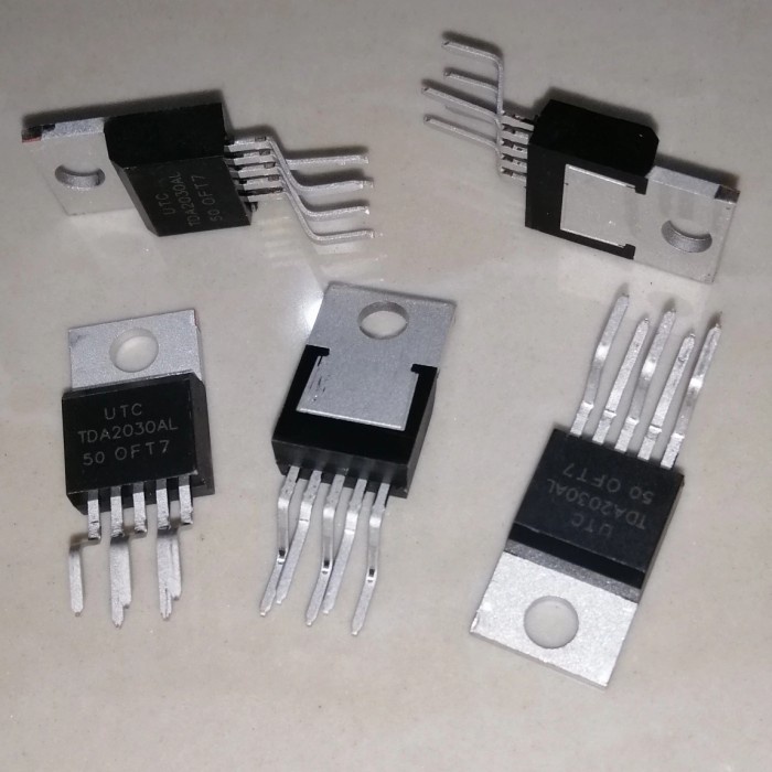 TDA2030AL UTC TDA 2030 TDA2030 IC Power To-220-5 Original 2030AL