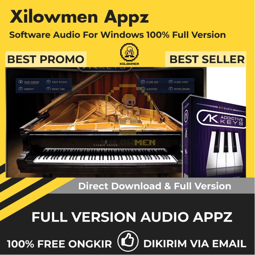 [Full Version] XLN Audio Addictive Keys Complete Pro Lifetime Audio Software WIN OS