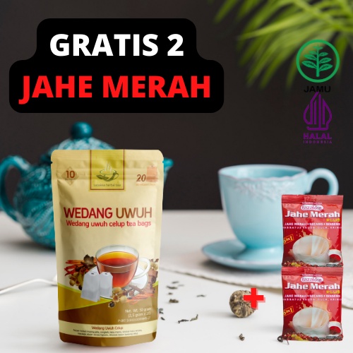 

WEDANG UWUH Asli Komplit 100% Original Teh Celup Herbal Tazakka Asli Original Isi 20 Kantong