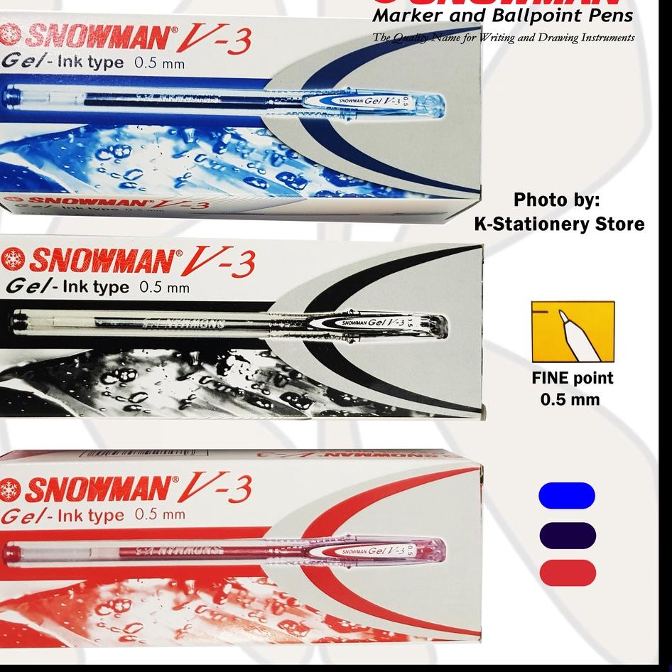 

Promo Irit [Lusin] Bolpen Snowman Gel Pen V-3 [Lusin]