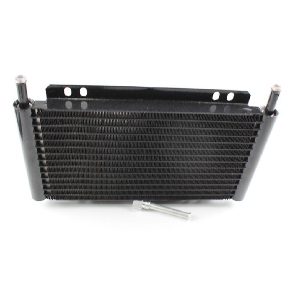 Quinton Transmission Oil Cooler Universal Pengganti Otomatis Manual Aluminium Teletransmission Convertor Rapid Cool Plate