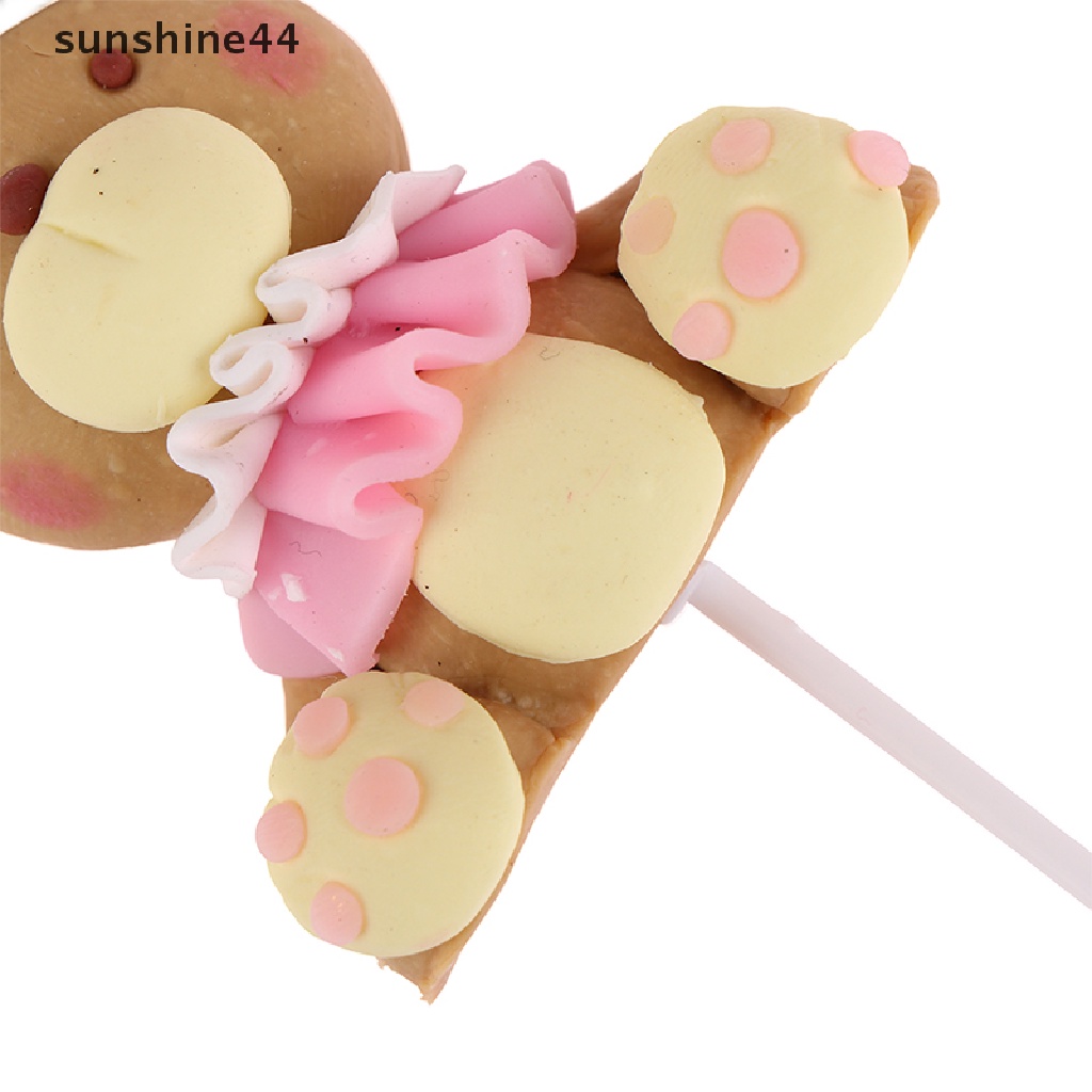 Sunshine Kartun Lovely Bear Birthday Party Cake Topper Hiasan Kue Makanan Penutup Kue ID