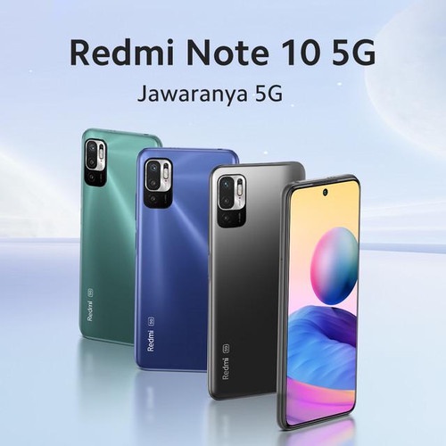 XIAOMI REDMI NOTE 10 5G 128GB (RAM 4/128) (RAM 8/128) BARU GARANSI RESMI