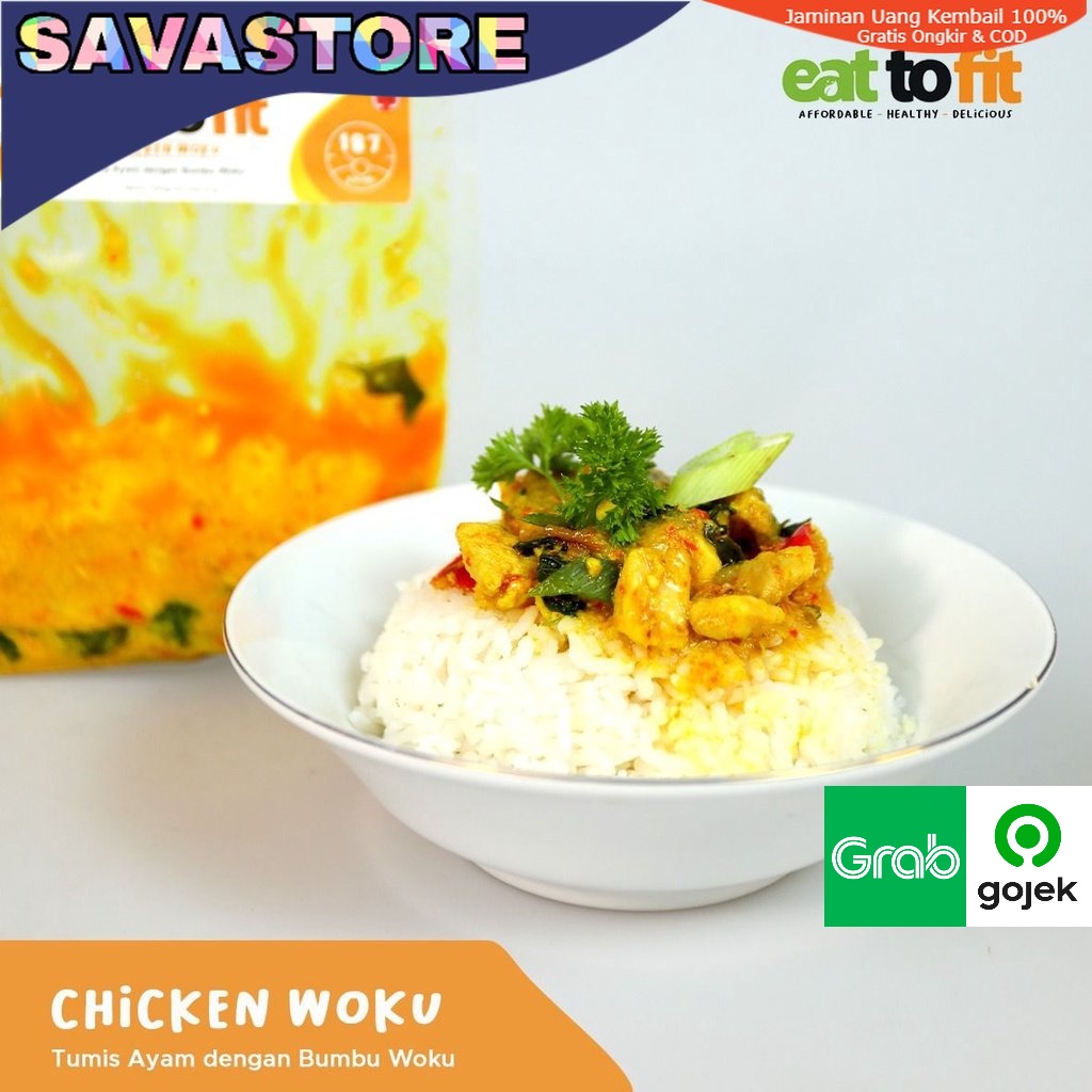 Eat To Fit Chicken Woku Tumis Ayam dengan Bumbu Woku