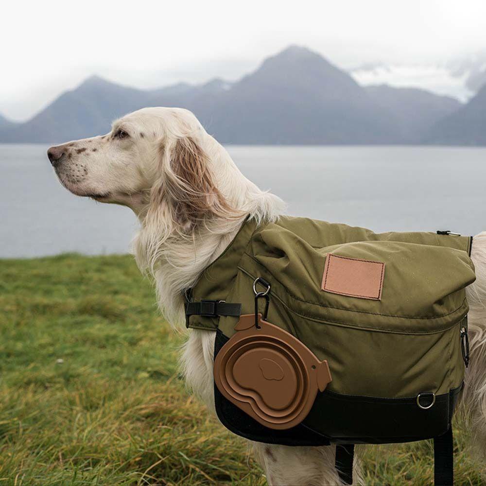 REBUY Rebuy Pet Bowl Large 600ml Feeder Dish Puppy Anjing Mudium Kecil Untuk Peralatan Makan Anjing Perlengkapan Hewan