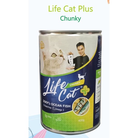 Grosir Life Cat PLUS Kaleng 400g Makanan Kucing Basah Lifecat