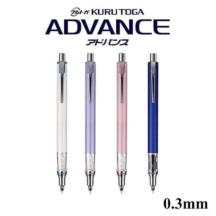 

BISA COD Uni KURU TOGA Advance Mechanical Pencil 0.3mm