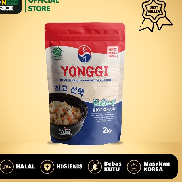 

➨ Beras Korea Yonggi 2kg-cocok untuk korean food ◄