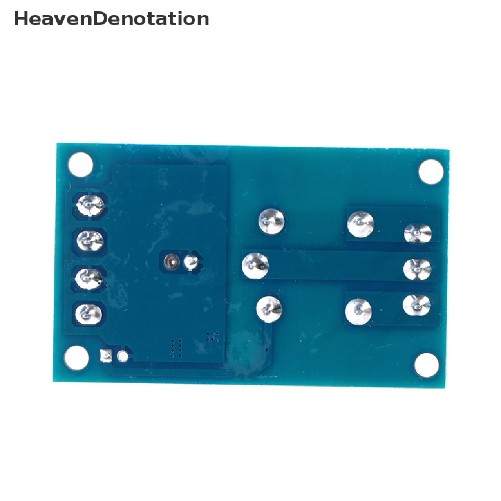 [HeavenDenotation] Modul Relay Bistable Kunci Tunggal Saklar Refit Mobil Satu Kunci Start Stop HDV