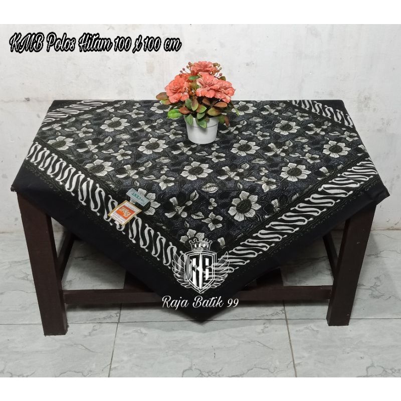 TAPLAK MEJA TAMU_TAPLAK MEJA BATIK PEKALONGAN_TAPLAK PERSEGI_ MOTIF FLOWER