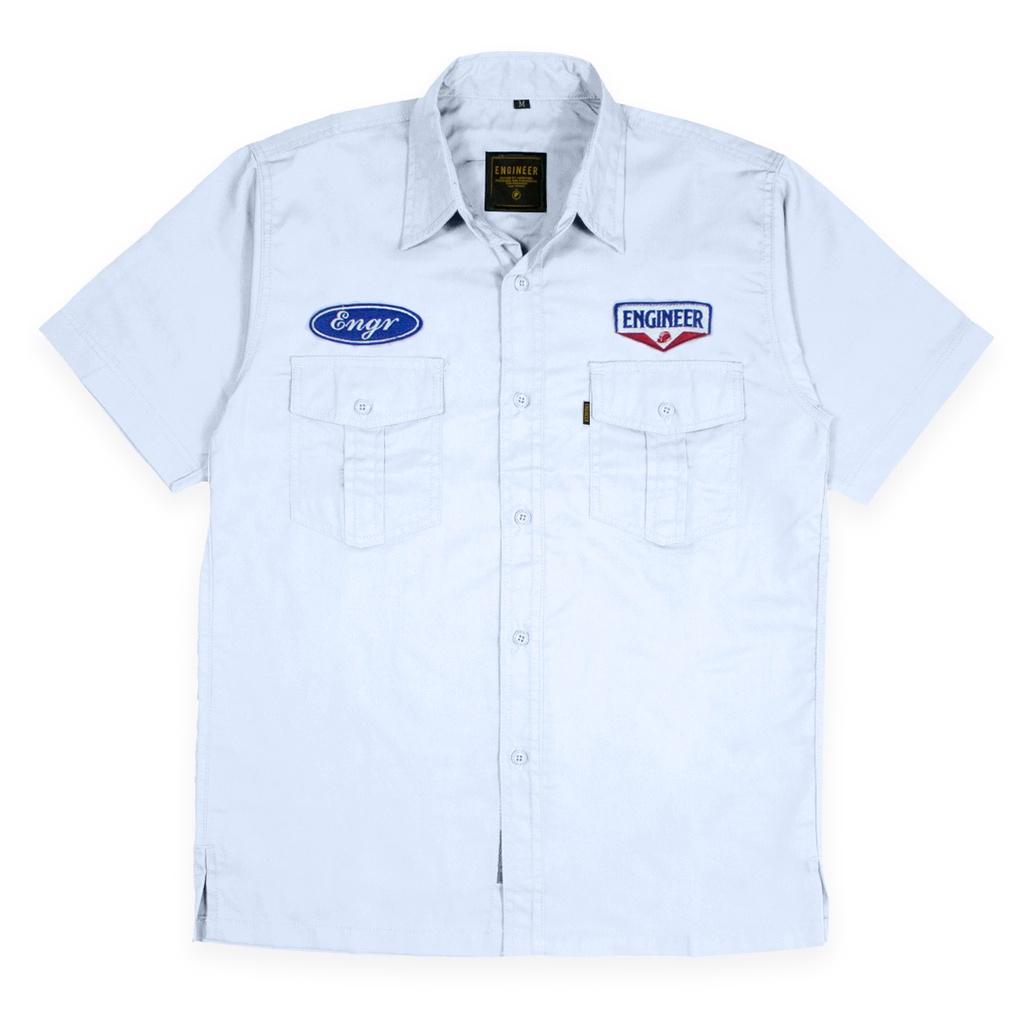 LIGHT WORKSHIRT-Kemeja Pendek, Casual / Baju Kerja Lapangan Nyaman Dipakai