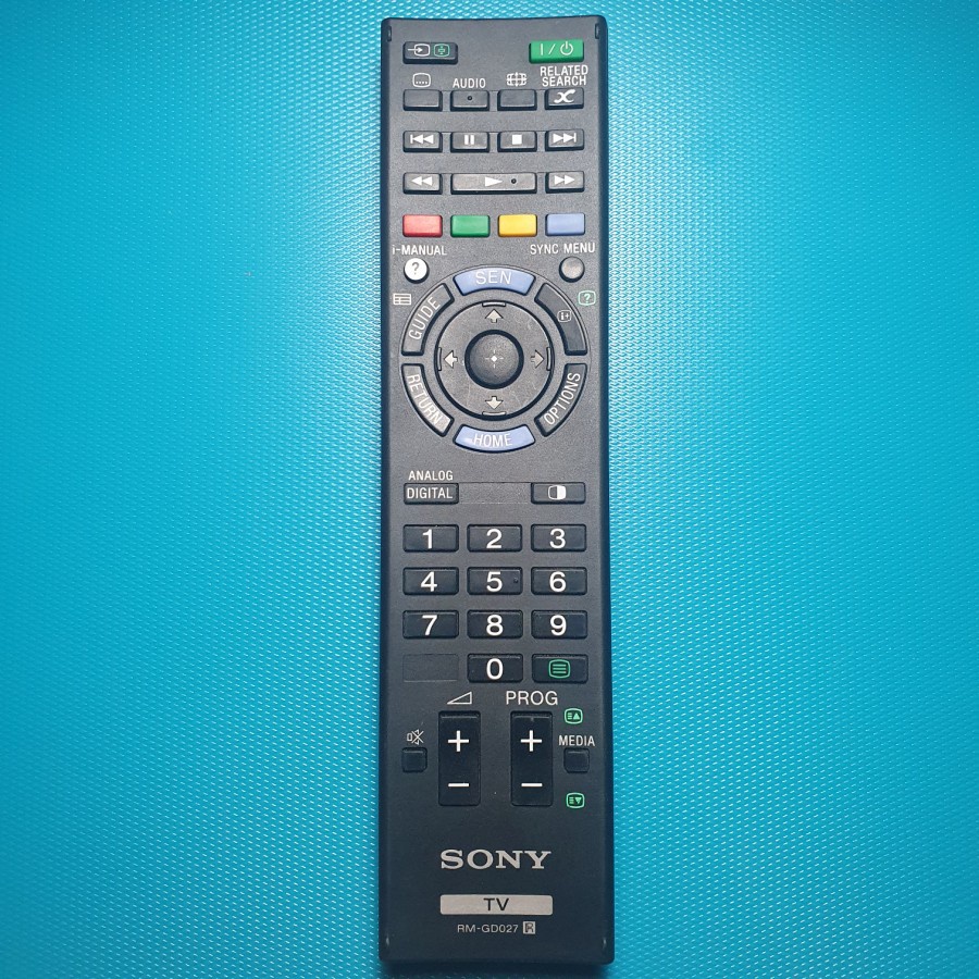 Remote TV SONY RM-GD027 Second Original Asli