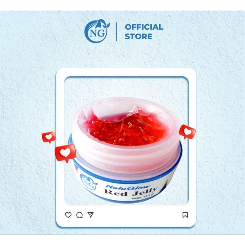RED JELLY NALU GLOW / RED JELLY NALU GLOW ORIGINAL BPOM
