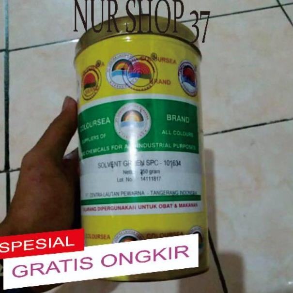 

J87 Pewarna minyak coloursea hijau BIG PROMO タ