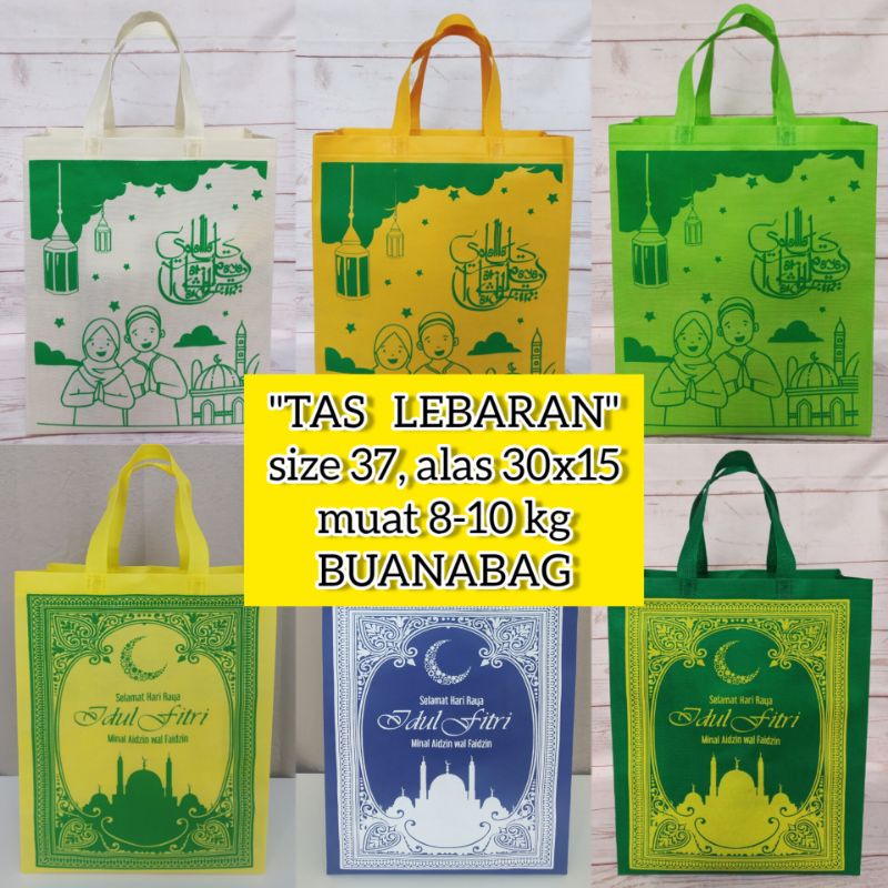 

TAS LEBARAN HAMPERS IDUL FITRI 39x30x15 MUAT 8 KG BESAR BERBAGI PARCEL
