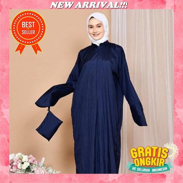 Mukena Hadramaut Original Bahan Adem Lembut Terusan ~ Mukena Terompah Terusan ~ Mukena Terompah Jumb