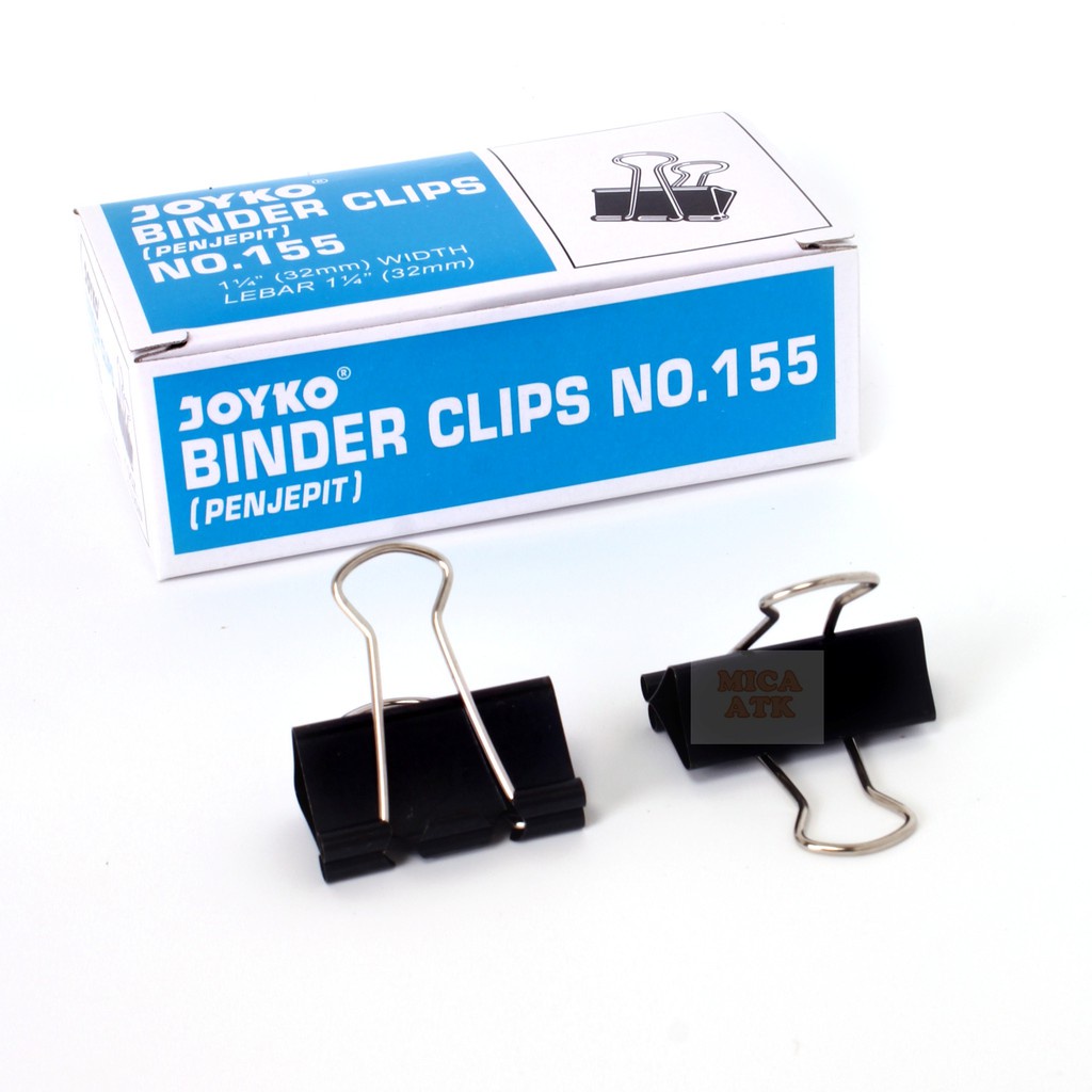 

JOYKO Binder Clip No.155 Klip Kertas [ PACK ]