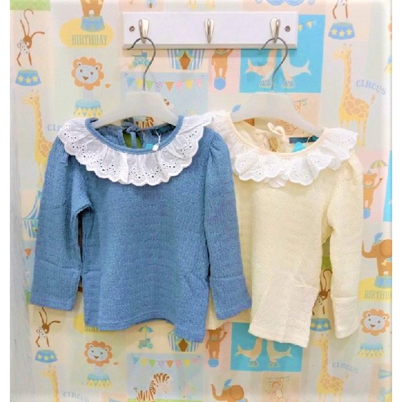 FERGORI Blouse Kerah Renda Anak Perempuan 5227