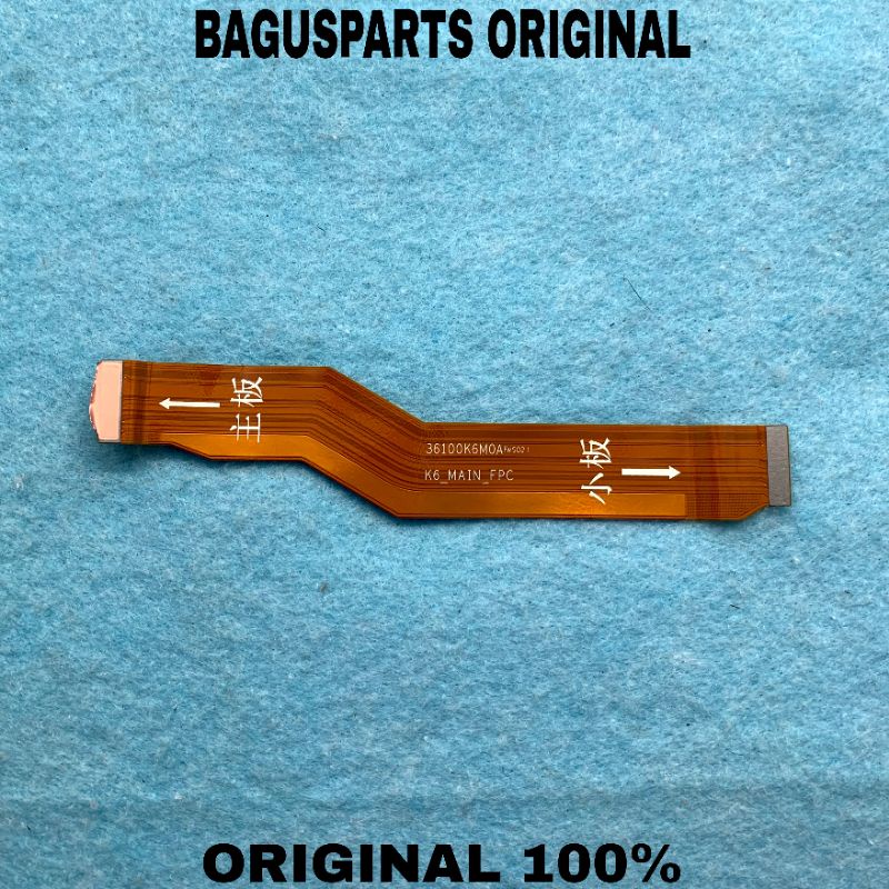 FLEXIBEL UI MAINBOARD KONEKTOR MESIN KE FLEX CHARGER XIAOMI REDMI NOTE 10 PRO ORIGINAL COPOTAN