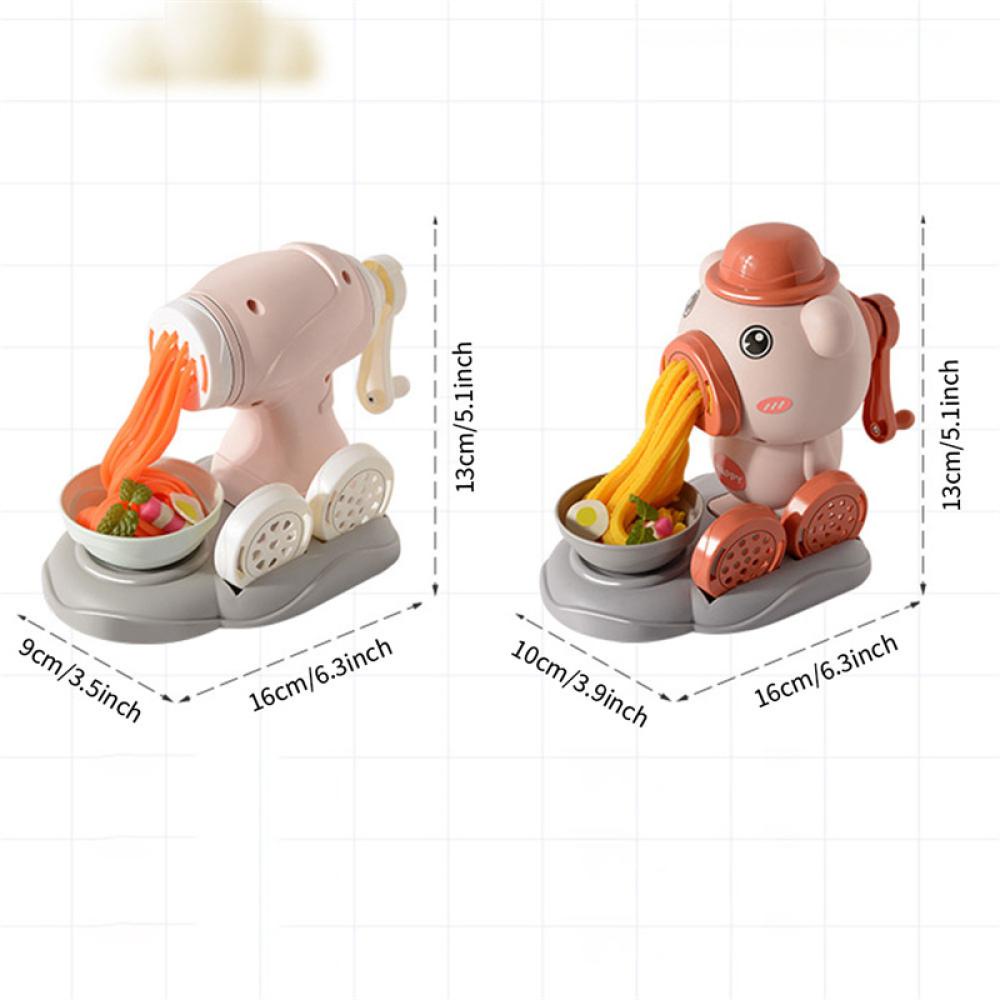 Timekey 18 /19/26Pcs Anak-Anak DIY Warna Clay Noodle Maker Machine Plastisin Alat Set Clay Art Simulasi Dapur Pretend Play Mainan J6U8