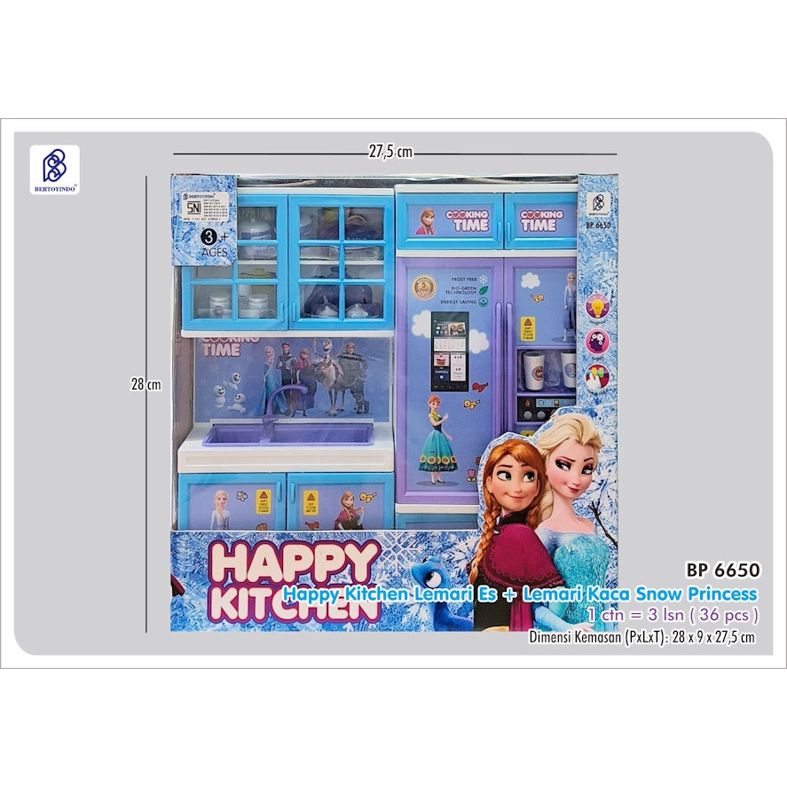 Mainan Anak Perempuan Happy Kitchen Set / Mainan Masak Masakan Mini