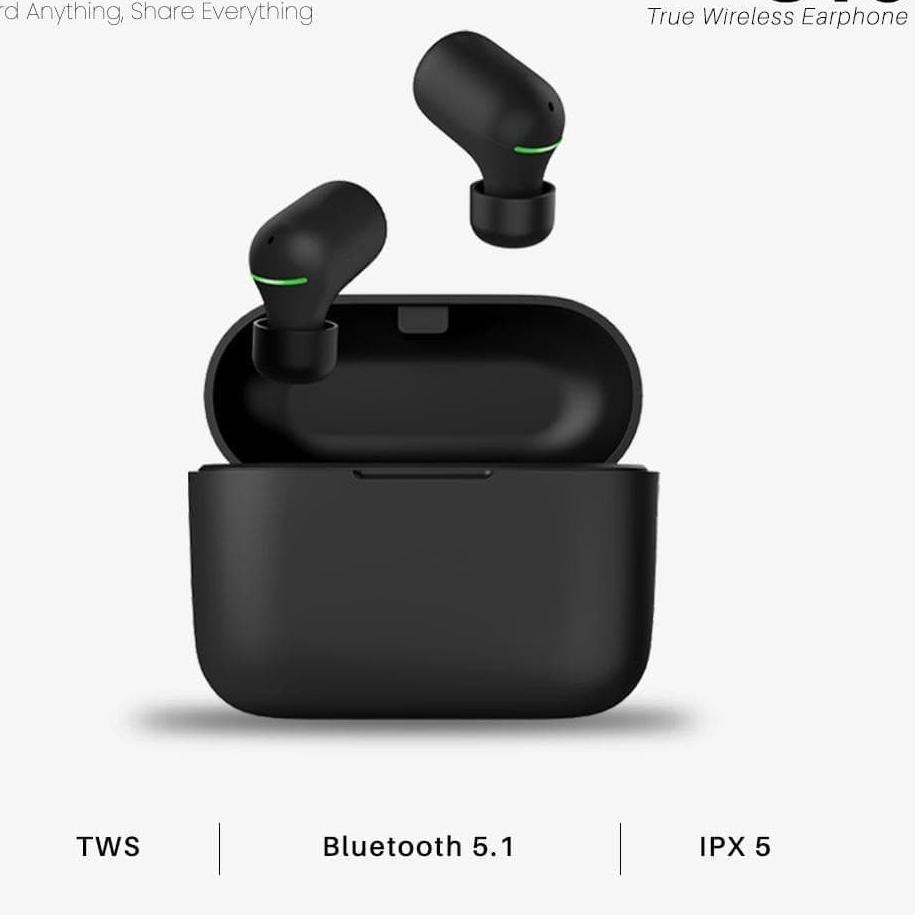 ➾ SOUNDTECH S16 TWS Wireless Earphone Bluetooth 5.1 Touch - Black ➴