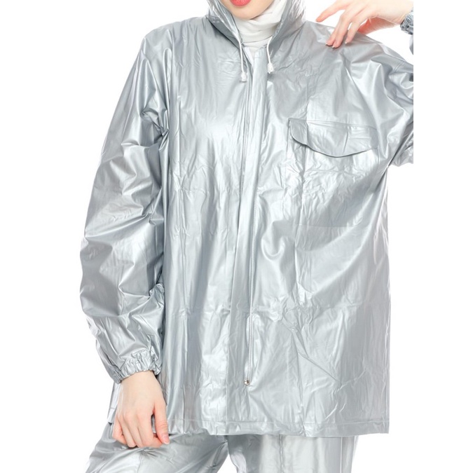 Jas Hujan Pria Mantel Hujan Bromo Original Jas Hujan Wanita Unisex Bahan 100% Waterproof