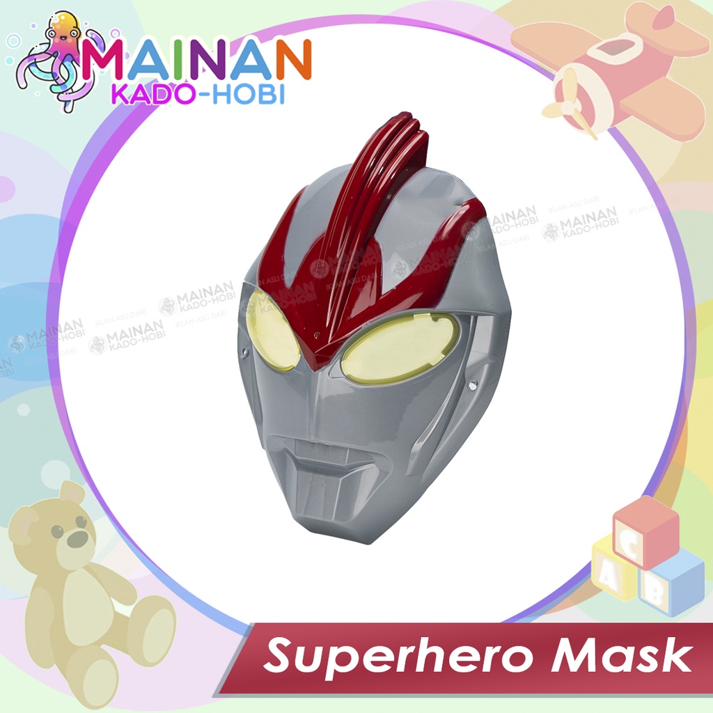 KOSTUM SUPERHERO MASK MAINAN ANAK LAKI TOPENG KARAKTER