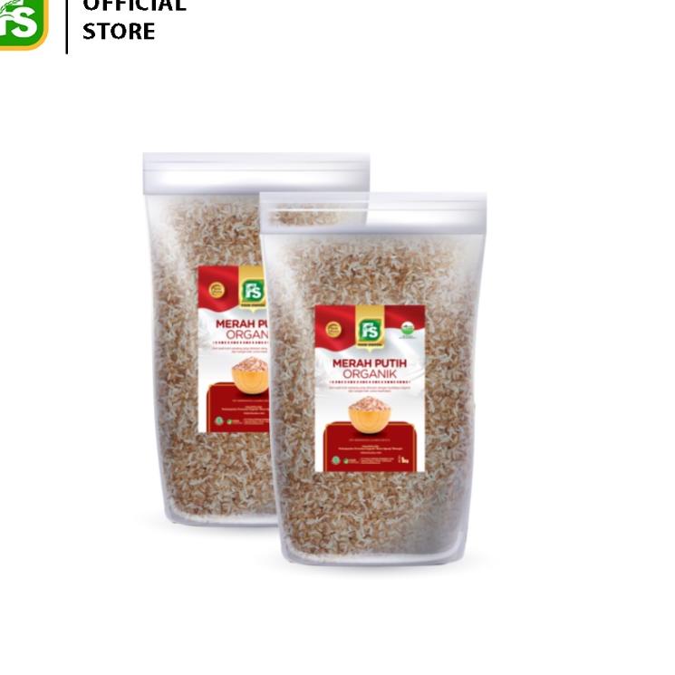 

◊ Food Station - FS Beras Merah Putih Organik 2 pcs @1kg ♖