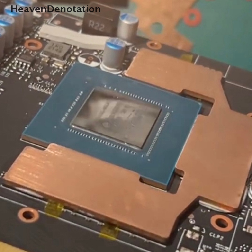 [HeavenDenotation] Gpu RAM Tembaga Heat Sink Untuk Radiator Memory Miner Cooling Down Degree HDV