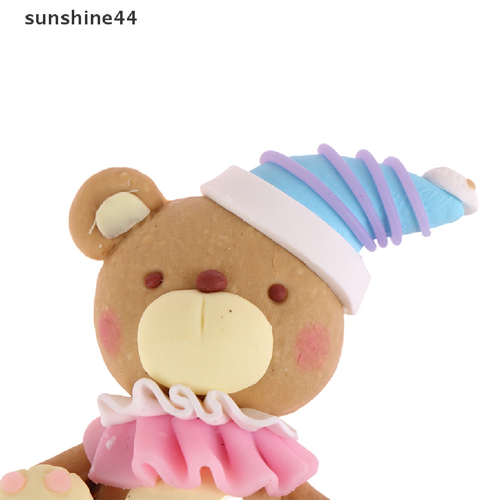 Sunshine Kartun Lovely Bear Birthday Party Cake Topper Hiasan Kue Makanan Penutup Kue ID