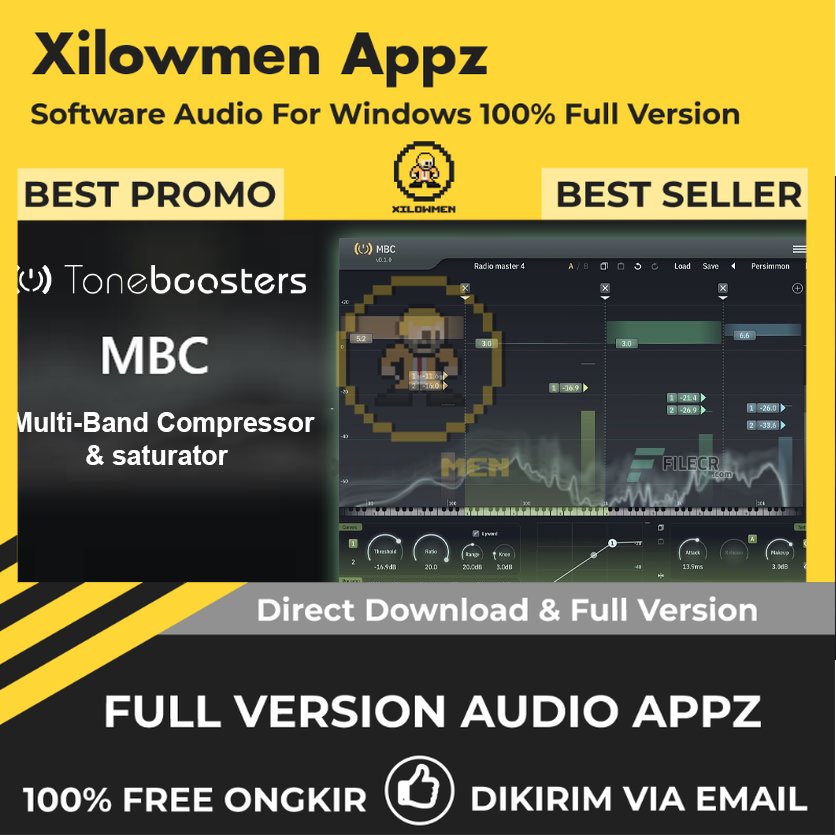 [Full Version] ToneBoosters MBC Pro Lifetime Audio Software WIN OS