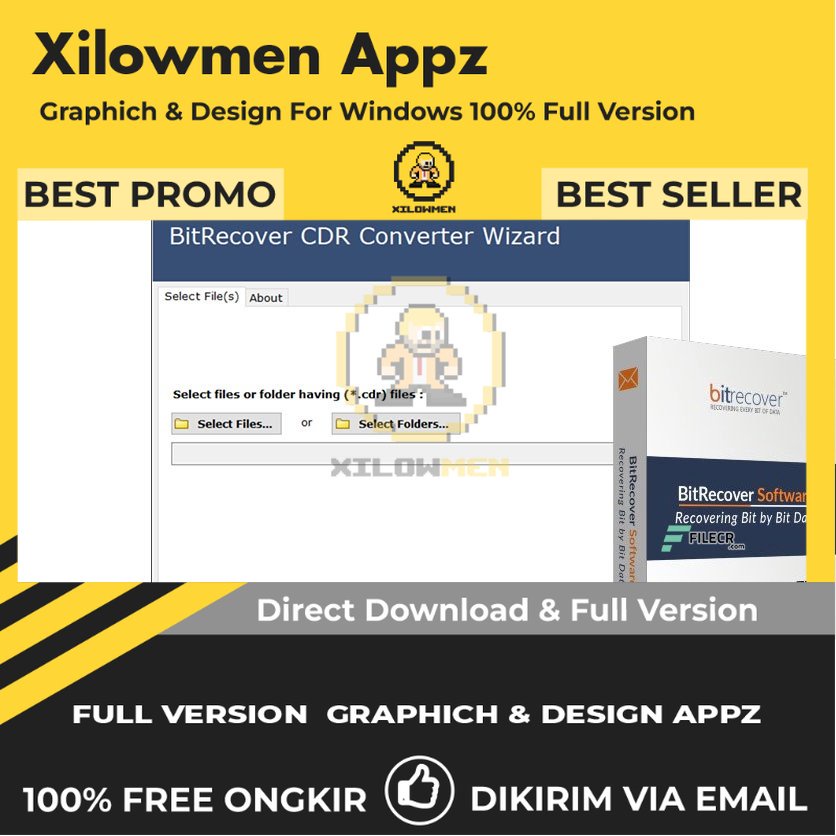 [Full Version] BitRecover CDR Converter Wizard Pro Design Graphics Lifetime Win OS