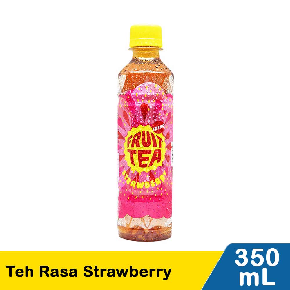 

Sosro Fruit Tea Strawberry 350 ml