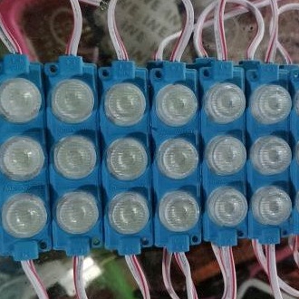 Lampu LED 3 mata 12v super terang