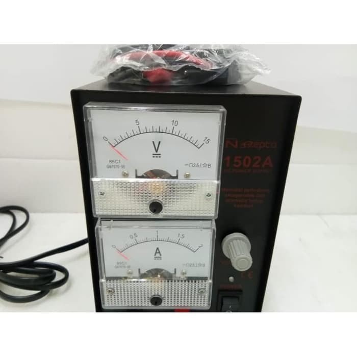 Original NEPTO 1502A POWER SUPPLY 15V 2A 2 AMPERE Untuk Servis LAB